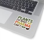 Botanical Solution Decal - Herbal Alternative Vinyl Sticker for Herbalists, Plant-Based Healers, Community Gardeners (3" × 3") - Image 3
