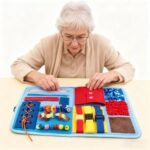 Children Calming Fidget Blanket, 49x31cm, Polyester Sensory Toy for Adults, Seniors, Focus, Stress Relief, Tension, Mood, Memory Support, Classroom, Use - Image 5