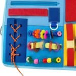 Children Calming Fidget Blanket, 49x31cm, Polyester Sensory Toy for Adults, Seniors, Focus, Stress Relief, Tension, Mood, Memory Support, Classroom, Use - Image 10