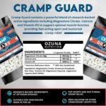 Cramp Guard Magnesium Supplement | Sports & Nocturnal Cramp Relief | Highly Bioavailable Magnesium Citrate, Vitamin D3 & Calcium | Muscle, Leg Cramps & Restless Leg Syndrome (RLS) Relief, 60 Capsules - Image 3