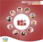Irish Sea Moss Gummies with Bladderwrack & Burdock Root 5680 Mg | 60 Gummies | Strawberry Flavour | Vitamins & Minerals | Organic, Natural, Vegan, Gluten Free, Non GMO, High Strength - Image 6