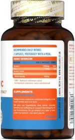 Vegan Vitamin C And Zinc by Wellgard - Maximum Recommended Daily Intake of Zinc, Made In UK - Image 6