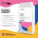 Troo Health Care Vitamin C Cherish 120 Capsules - Natural Food Vitamin C Immune Support & Fatigue Reduction Supplement Containing Acerola Cherry and Elderberry - UK Manufactured - Image 4