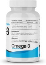 Ultimate Omega 3 | Pure Fish Oil | 300 Milligrams EPA/DHA | Supports Brain and Heart Health | 30 Servings | 90 Softgels - Image 3