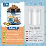 Cat Multivitamins 550 Chews with Egg Yolk & Cheese Filling - Chicken Flavour Skin & Coat Support with Omega 3, Biotin, Vitamins for Immune, Heart, Eye Health - Delicious Cat Vitamins & Supplement - Image 3