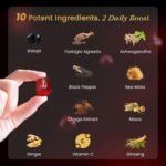 Shilajit Gummies for Men – 3000mg 10-in-1 Himalayan Blend with Fulvic Acid, 85+ Trace Minerals & Ashwagandha –Naturally Sweetened Cherry Flavored Vegan Shilajit Gold Gummies – 60 Count - Image 5