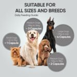 Probiotics for Dogs - Added Prebiotics & Digestive Enzymes - Dog Probiotics for Gut Health, Allergies & Immunity Breeds - Dog Digestive Supplements - 120 'Split & Pour' Capsules - Image 5