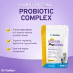 Dr Corbyn Women’s Probiotics & Prebiotics Powder (45 Grams) | Daily Probiotics for Women with 5 Billion CFU | Science-Backed Formula for Digestive, Vaginal & Whole-Body Health Support - Image 3