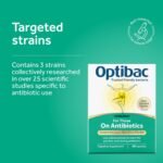 Optibac Probiotics for Those on Antibiotics - Vegan Digestive Probiotic Supplement - Lactobacillus Specifically Researched Alongside Antibiotics - Most Trusted & Recommended Brand - 20 Capsules - Image 4