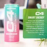 C4 Smart Energy Drinks Red Berry Yuzu 330ml (12 pack) | Sugar Free Energy Drink with 106mg Natural Caffeine, Brainberry, Nootropics, Vitamin C | Natural Energy Drink for Mental Focus On the Go - Image 6