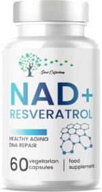NAD Supplement 1000mg with True NAD+ 500mg & Resveratrol 250mg for Cellular Energy and Healthy Aging Support - Image 3