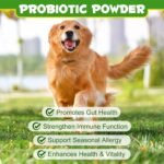 Dog Probiotic Powder - 12 Strains Of Beneficial Bacteria | Dog Probiotic Supplements Balance Gut Microbiot | Probiotics for Dogs Probiotics + Prebiotics Treatment - Probioticc Powder 120G - Image 3