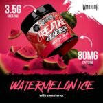 Warrior Creatine Monohydrate Powder + Energy 360g (80 Servings) – Micronised Creatine Powder Supplement + Vitamin B & Caffeine for Energy & Focus, Pre & Post Workout for Men & Women – Watermelon Ice - Image 5