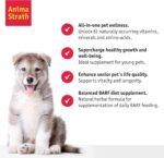 Anima Strath Nutritional Tablet Supplement for Pet Dogs - 61 Nutrients, Vitamins, Minerals, Amino Acids, Natural Immune System Canine Supplement for Digestion, Fur Coat & Skin (200 tablets) - Image 4