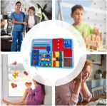 Fidget Blanket For Kids , Supports Memory, 49×31cm, Fidget Blanket, Calming Sensory , Fine Motor Skill Development, For Stress Relief, Focus Support - Image 5