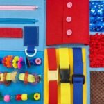 Fidget Blanket For Kids , Supports Memory, 49×31cm, Fidget Blanket, Calming Sensory , Fine Motor Skill Development, For Stress Relief, Focus Support - Image 8