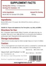 HornGoatPlus Extract 10:1 Powder – Herbal Ext Powder – 100g | Fast Absorption | Vegan, Lab Tested, Non-GMO | 200 Servings – No Fillers - Image 3