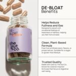 De-Bloat Capsule with Digestive Enzyme – Supplements for Bloating Relief & Reduce Fullness and Gas with Amylase, Lipase, and Bromelain – 60 Capsules - Image 6