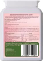 Herbal HRT for Women 60 Vegan Capsules Hot Flushes Dryness Night Sweats Mood Changes Joint Pain Brain Fog (1) - Image 3