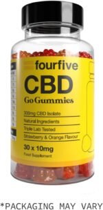 fourfive CBD Gummies - 300mg Strength for Sports Performance, Mental Wellbeing & Improved Sleep, Natural & Vegetarian Friendly - Image 3