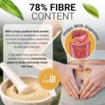 NKD Living Psyllium Husk Powder (500g) | Tested for Heavy Metals, Micro-Organisms and Pesticides (500g) - Image 4