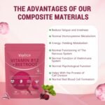 9000mg Beetroot Extract & 1000mcg Vitamin B12 Complex - Methylcobalamin & Adenosylcobalamin - Energy & Immune Support - Supports Blood Pressure, Vegan, Nitric Oxide Supplement - 90 Capsules - Image 3