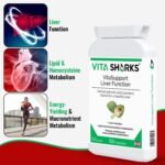 VitaSupport 60 Essential Liver Support & Cleanse. Potent, Kosher, Vegetarian & Natural Toxin Flush & Detox Formula with Biotin & Choline for Lipid Metabolism - Image 6