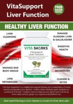 VitaSupport 60 Essential Liver Support & Cleanse. Potent, Kosher, Vegetarian & Natural Toxin Flush & Detox Formula with Biotin & Choline for Lipid Metabolism - Image 8