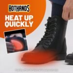 HotHands Foot Warmers - 24 Pairs - 8 hours of heat - Air activated - Ready to use, Orange - Image 4