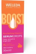 Weleda Pore Refining Face Serum Drops with Cranberry, Facial Serum with Vitamin C & E, Clearer, Smoother & Brighter Skin, 100% Certified Natural, Organic, Vegan, 30ml - Image 4