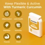 Purolabs Turmeric and Black Pepper Capsules (High Strength) - 95% Curcumin Extract Tablets with Ginger for Men & Women | 60 Vegan Capsules | Made in The UK - Image 3