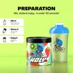 HOLY Hydration ‘Strawberry Kiwi’ | 50 portions with Valuable Electrolytes & Minerals | Hydration Drink | Vegan with 100% Natural Fruit Flavours (350g) - Image 5