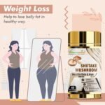 Vitaminnica Shiitake Mushroom 500mg (20:1 Extract)|100% Fruiting Bodies | 60 Vegan Capsules | Nootropics Supplement for Healthy Skin & Hair, Gut Health | Better Energy, Stamina, and Vitality. - Image 7