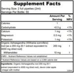 Ashwagandha Root Herbal Tincture (Alcohol & Glycerin Free) – 110ml x1 – in Glass Bottle with Rubber Pipette (Ashwagandha Root) - Image 5