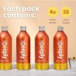Deeply Foods Daily Prebiotic Fibre – Powerful Proven Prebiotics for Gut Health, Supports Digestion, Reduces Bloating, Vitamin D3 & B9 for Immune (4 Pack, Carrot & Ginger) - Image 4