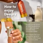 Deeply Foods Daily Prebiotic Fibre – Powerful Proven Prebiotics for Gut Health, Supports Digestion, Reduces Bloating, Vitamin D3 & B9 for Immune (4 Pack, Carrot & Ginger) - Image 5