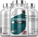 L-Tyrosine (Premium German Grade) Maximum Strength L tyrosine 1,000mg | 120 Vegan Capsules 2X Strength Tyrosine l tyrosine 1000mg Essential Amino Acids - Image 3