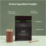 Protein Works - Vegan Pea Protein, Chocolate Silk, Premium Vegan Protein, Pea Protein Isolate, 24g Protein Per Serving, Low Fat, Low Carbs, 100% Plant-Based & Natural, 16 Servings, 500g - Image 3