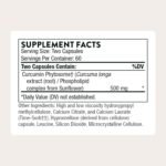Thorne Curcumin Phytosome 500 mg (Meriva) - Sustained Release, Clinically Studied, High Absorption - 120 Capsules - Image 3