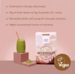 Sevenhills Wholefoods Organic Wheatgrass Powder, European (EU) 1kg | Cultivated in Europe | High in Vitamin C and Iron - Image 3
