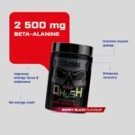 Qhush Black Berry Blaze Pre Workout 220G: Explosive Energy Drink Powder—High Caffeine Energy Supplement With Vitamin B6 Complex For Focus And Performance - Image 4
