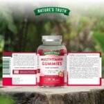 Adult Multivitamin Gummies | 60 Count | 14 Key Nutrients | Natural Strawberry Flavour | Vegan Supplement for Men & Women | Nature's Truth - Image 4