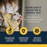 Marriage’s - Hamster and Gerbil Food for a Healthy Weight and Immune System, Gerbil & Hamster Food Mix with Sunflower Seed, 100% Nutri Pressed, Suitable for All Ages (750g) - Image 4