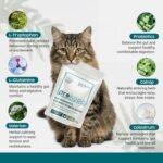 Cat Calming Powder Supplement - Stress & Anxiety Relief for Cats, Contains L-Tryptophan for Sleep Aid During Travel, Cat Probiotics for Digestive Support & Brain Gut-Axis | 100g (Catnip) - Image 5