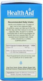 HealthAid Castroclean - 60 Capsules - Image 3