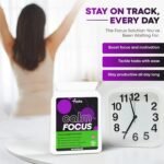 Calm Focus Natural Focus Supplement for Adults- Enhanced Cognitive Supplements, Brain Booster Supplements for Stress Relief & Brain Supplements for Adults - 60 Caffeine-Free Capsules - Image 6