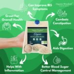 Organic Psyllium Husk Powder (500g) | 99% Pure | High in Fibre | Digestive Support, Regularity & Weight Management | 100+ Servings | Gluten-Free | Premium for Baking by Organic Wonders® - Image 4