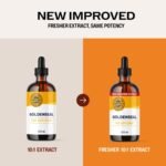 Vimergy Goldenseal, 57 Servings – Goldenseal Drops– Vegan Liquid goldenseal Extract – Alcohol-Free Golden Seal– Formulated Without Sugar or Binders – Non-GMO & Gluten-Free (115 ml) - Image 3