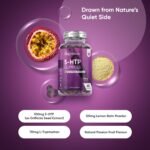 WeightWorld 5 HTP Supplement - 330mg per Serving - 60 Gummies - with Lemon Balm & L-Tryptophan - 2 Gummies a Day - 1 Month Supply - Natural Passion Fruit Flavour - 5-HTP Supplement - Vegan-Friendly - Image 3