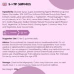 WeightWorld 5 HTP Supplement - 330mg per Serving - 60 Gummies - with Lemon Balm & L-Tryptophan - 2 Gummies a Day - 1 Month Supply - Natural Passion Fruit Flavour - 5-HTP Supplement - Vegan-Friendly - Image 5